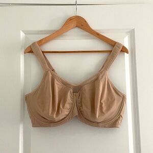 HSIA Unlined Bra HSIA Edith Underwire Nude 44DD